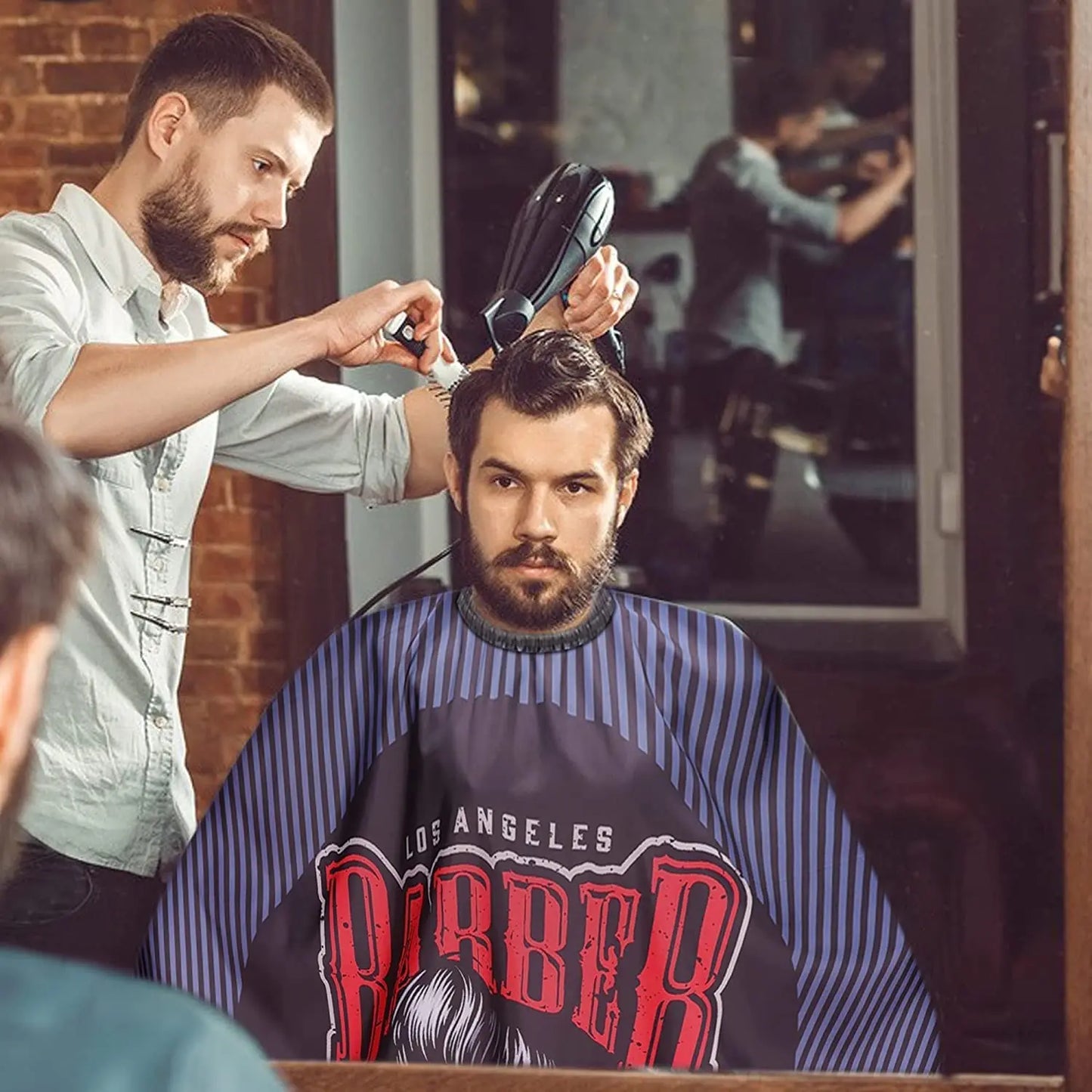 Hairdressing Cape for Hairstylist New Pattern Barber Capes - Dude Essentials