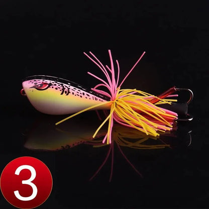 Frog Lures 9g Fishing Lures Floating Weedless Lure with Double Sharp Hooks - Dude Essentials