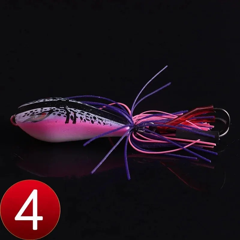 Frog Lures 9g Fishing Lures Floating Weedless Lure with Double Sharp Hooks - Dude Essentials