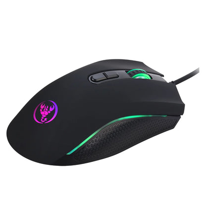 Optical Professional Gaming Mouse with 7 Bright Colors LED Backlit - Dude Essentials