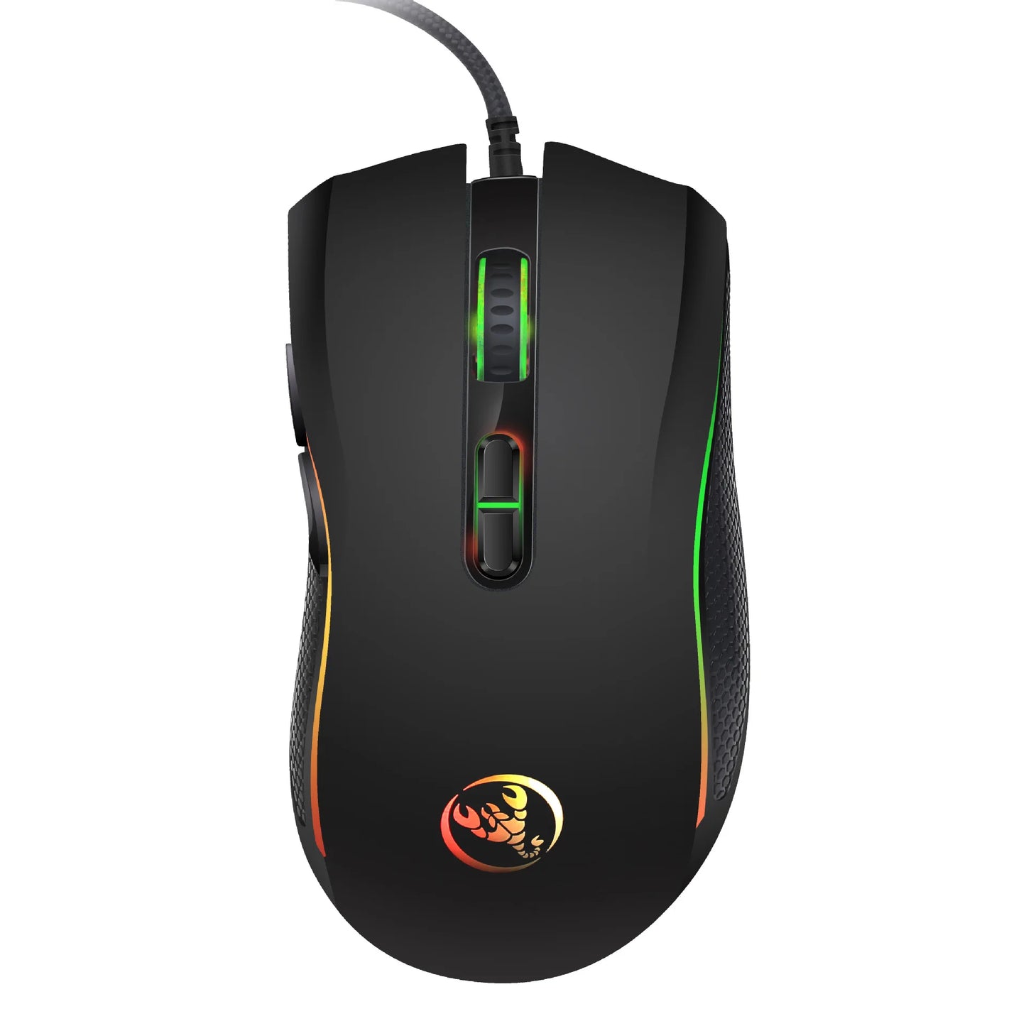 Optical Professional Gaming Mouse with 7 Bright Colors LED Backlit - Dude Essentials