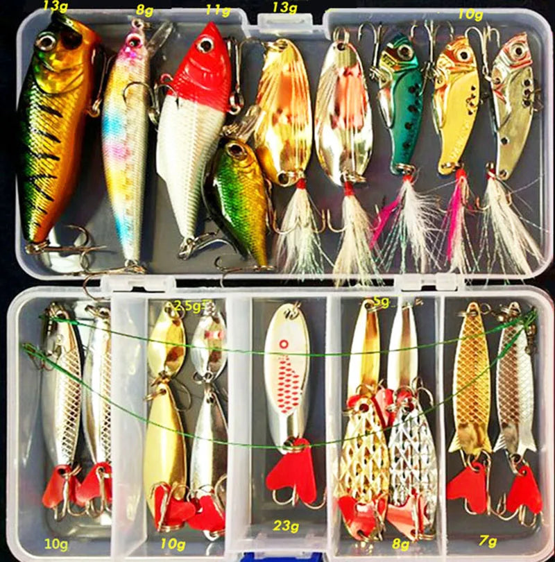 Kit Fishing Lures Set/Tackle Accessories - Dude Essentials