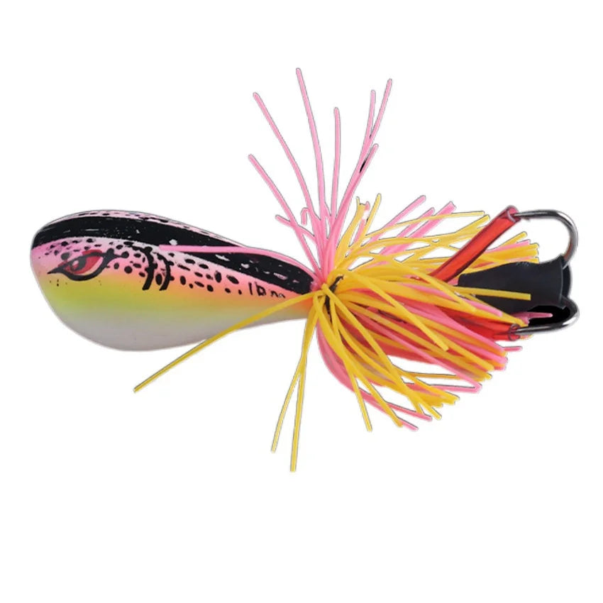 Frog Lures 9g Fishing Lures Floating Weedless Lure with Double Sharp Hooks - Dude Essentials