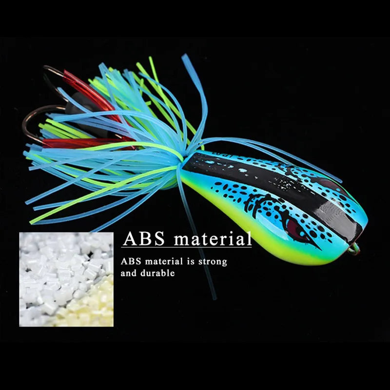 Frog Lures 9g Fishing Lures Floating Weedless Lure with Double Sharp Hooks - Dude Essentials