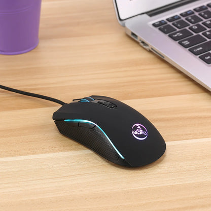 Optical Professional Gaming Mouse with 7 Bright Colors LED Backlit - Dude Essentials