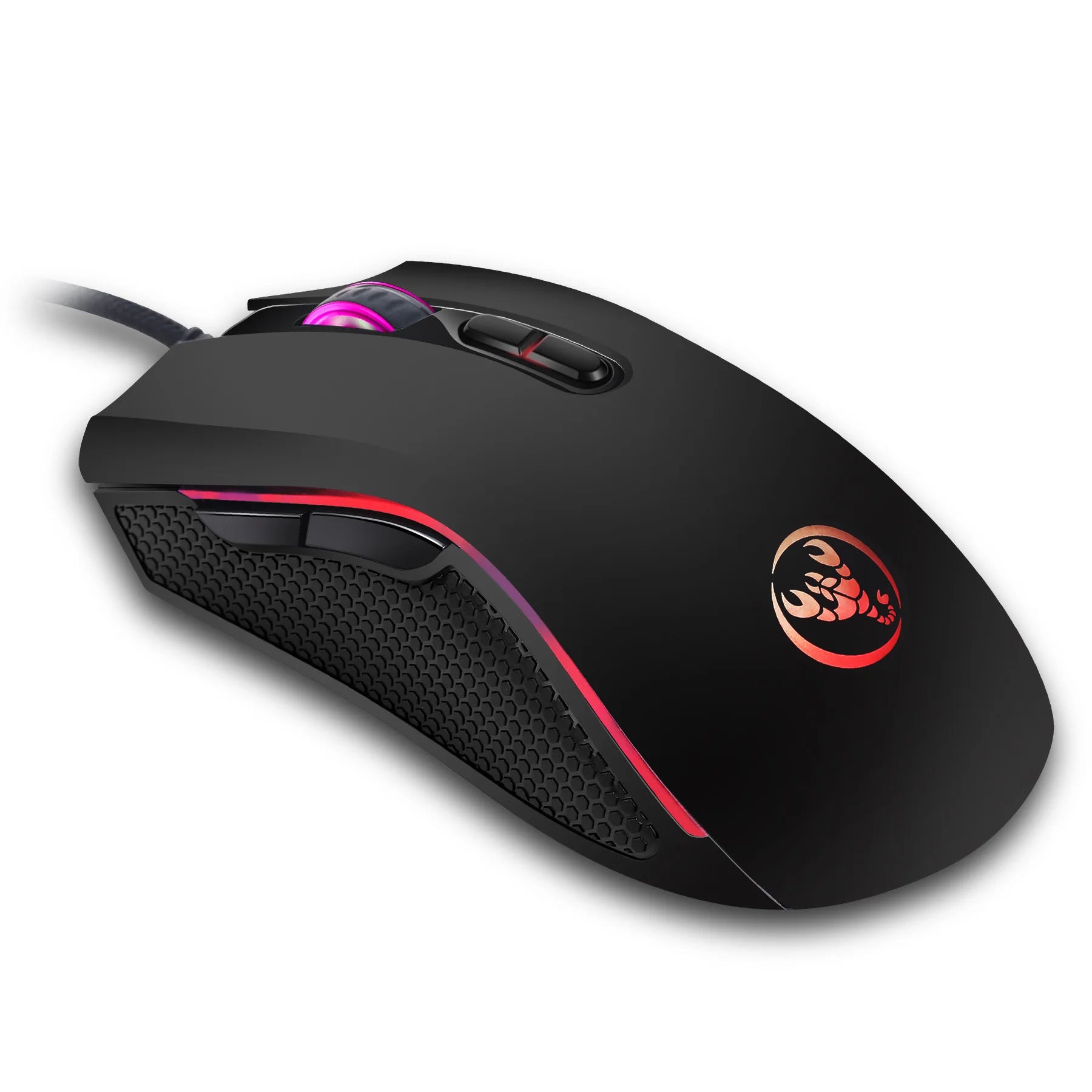 Optical Professional Gaming Mouse with 7 Bright Colors LED Backlit - Dude Essentials