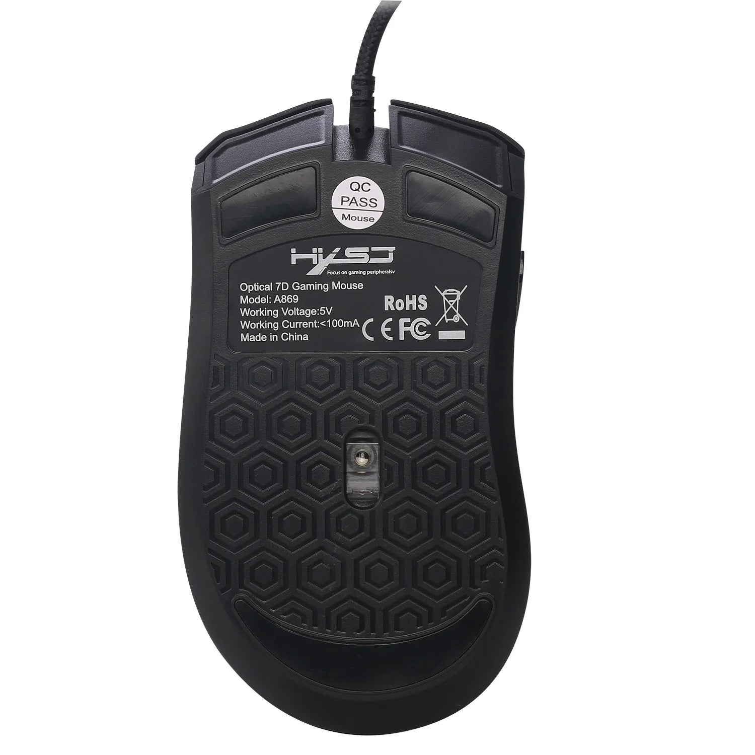 Optical Professional Gaming Mouse with 7 Bright Colors LED Backlit - Dude Essentials