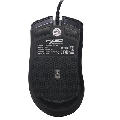 Optical Professional Gaming Mouse with 7 Bright Colors LED Backlit - Dude Essentials