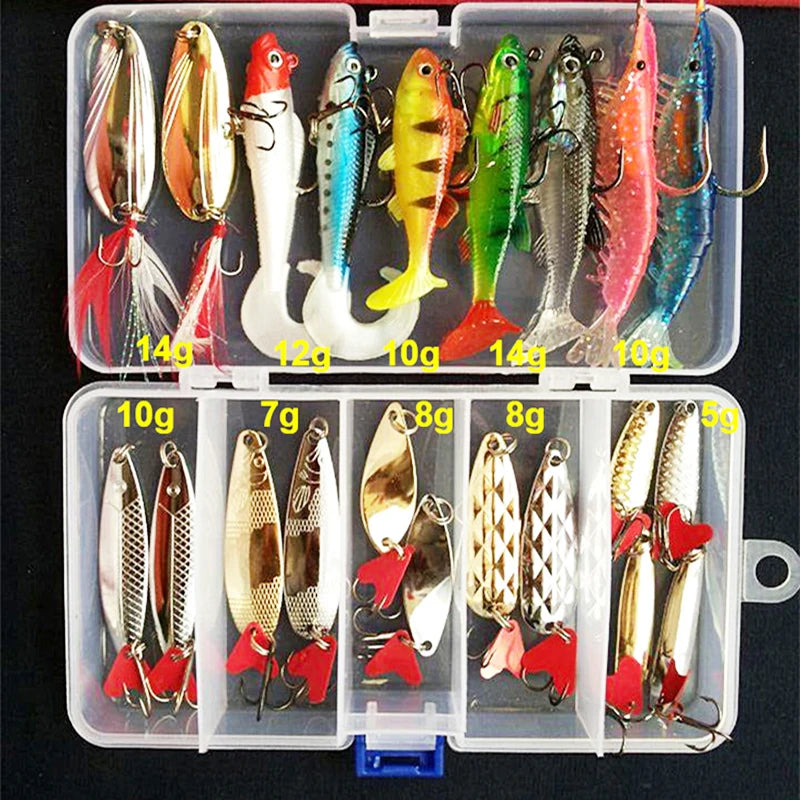 Kit Fishing Lures Set/Tackle Accessories - Dude Essentials