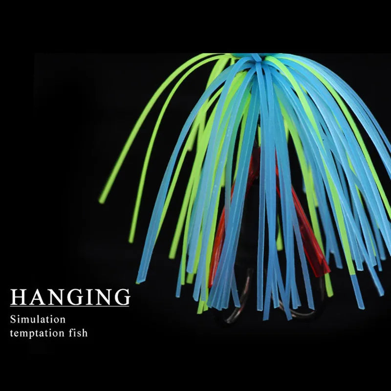 Frog Lures 9g Fishing Lures Floating Weedless Lure with Double Sharp Hooks - Dude Essentials