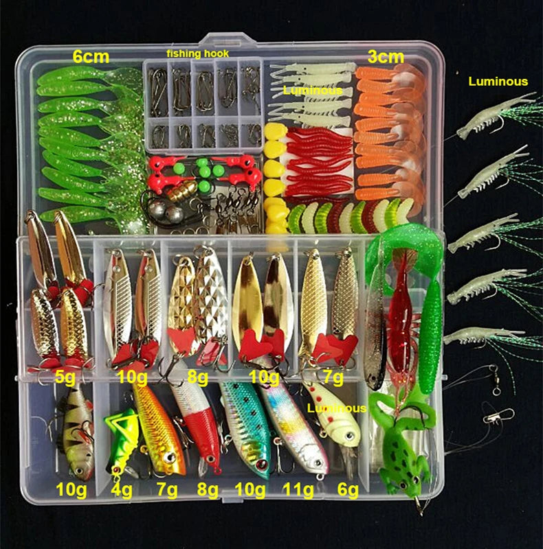 Kit Fishing Lures Set/Tackle Accessories - Dude Essentials