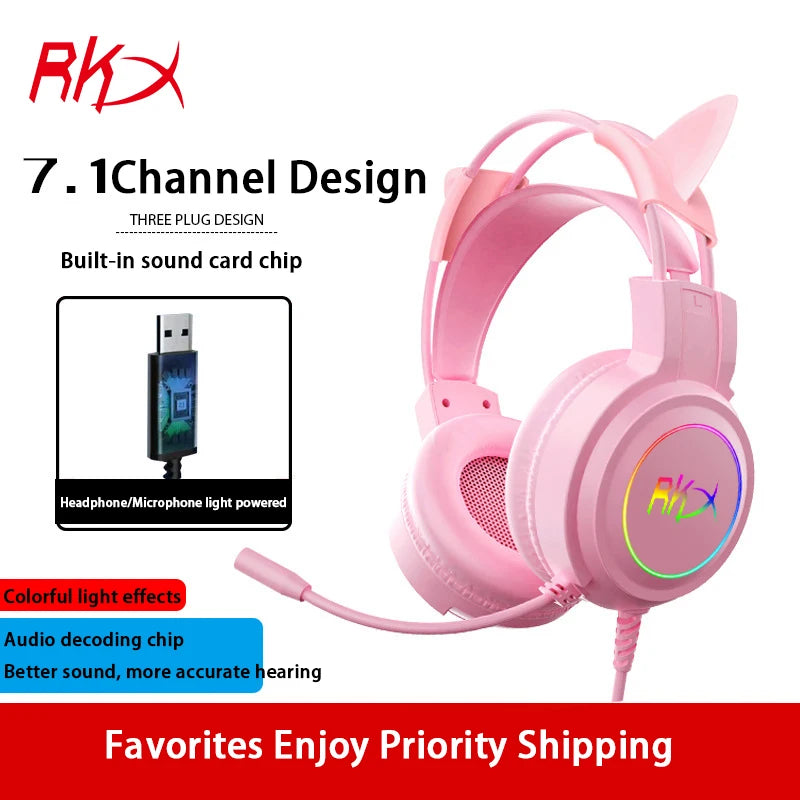 Gaming headset headset computer wired headset - Dude Essentials