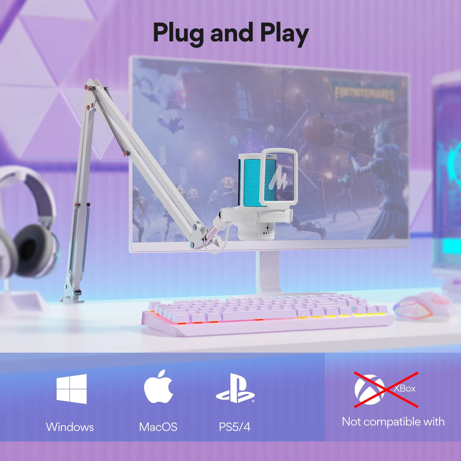 Maono Gamerwave DGM20S USB Gaming Microphone - Dude Essentials