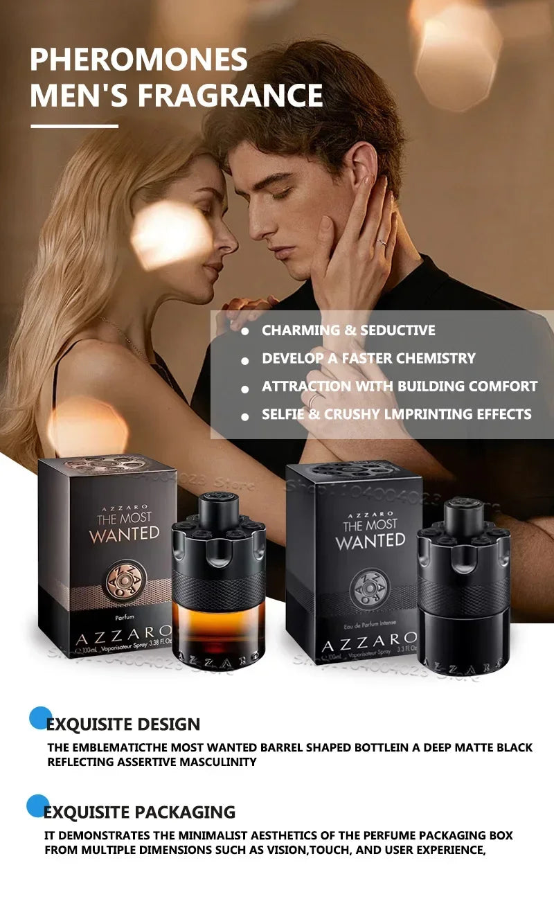 100ml Azzaro The Most Wanted Parfum Intense Men‘s Cologne - Dude Essentials
