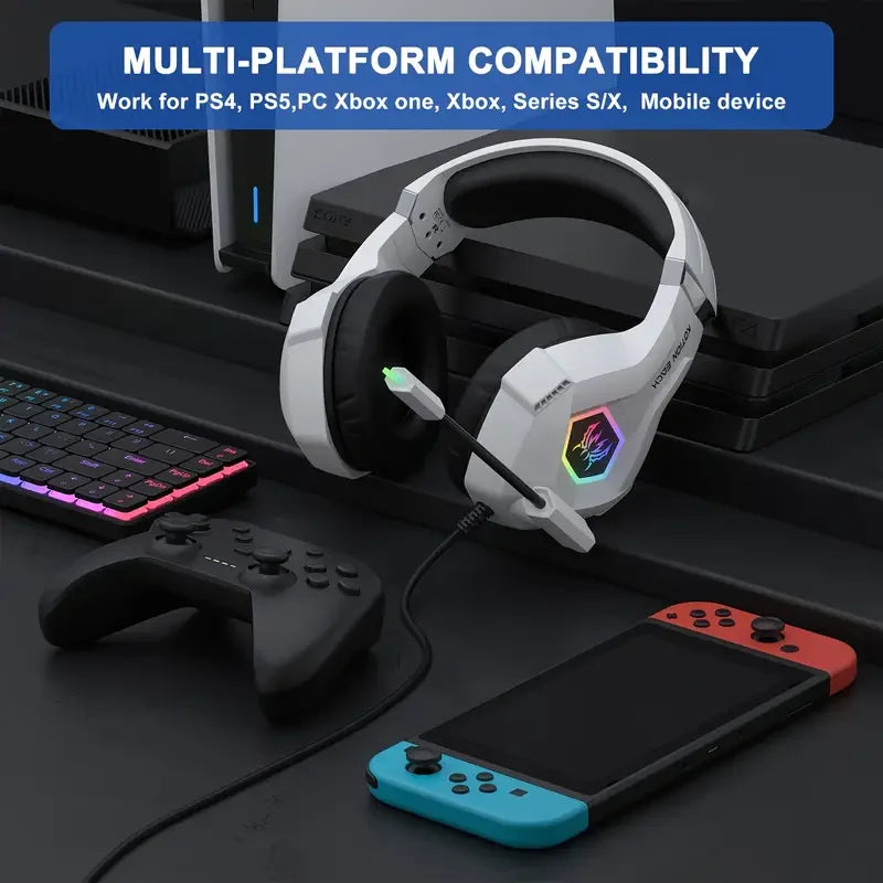 GS450 Gaming Headset Wired Headphones - Dude Essentials