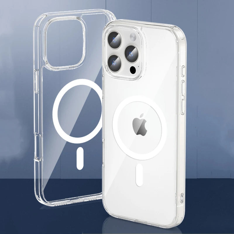 Original Magnetic Transparent Phone Case - Dude Essentials