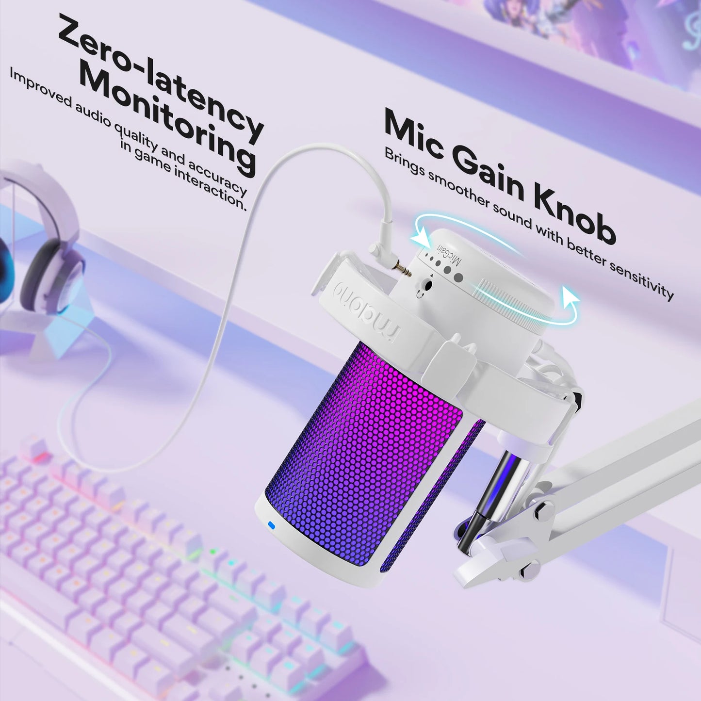 Maono Gamerwave DGM20S USB Gaming Microphone - Dude Essentials