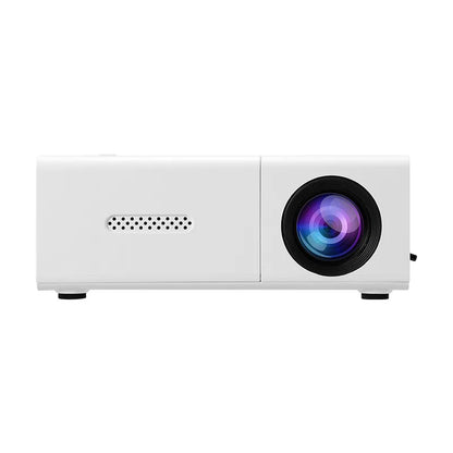 Portable Mini Projector with Full HD 1080P Support (Includes Remote Control)