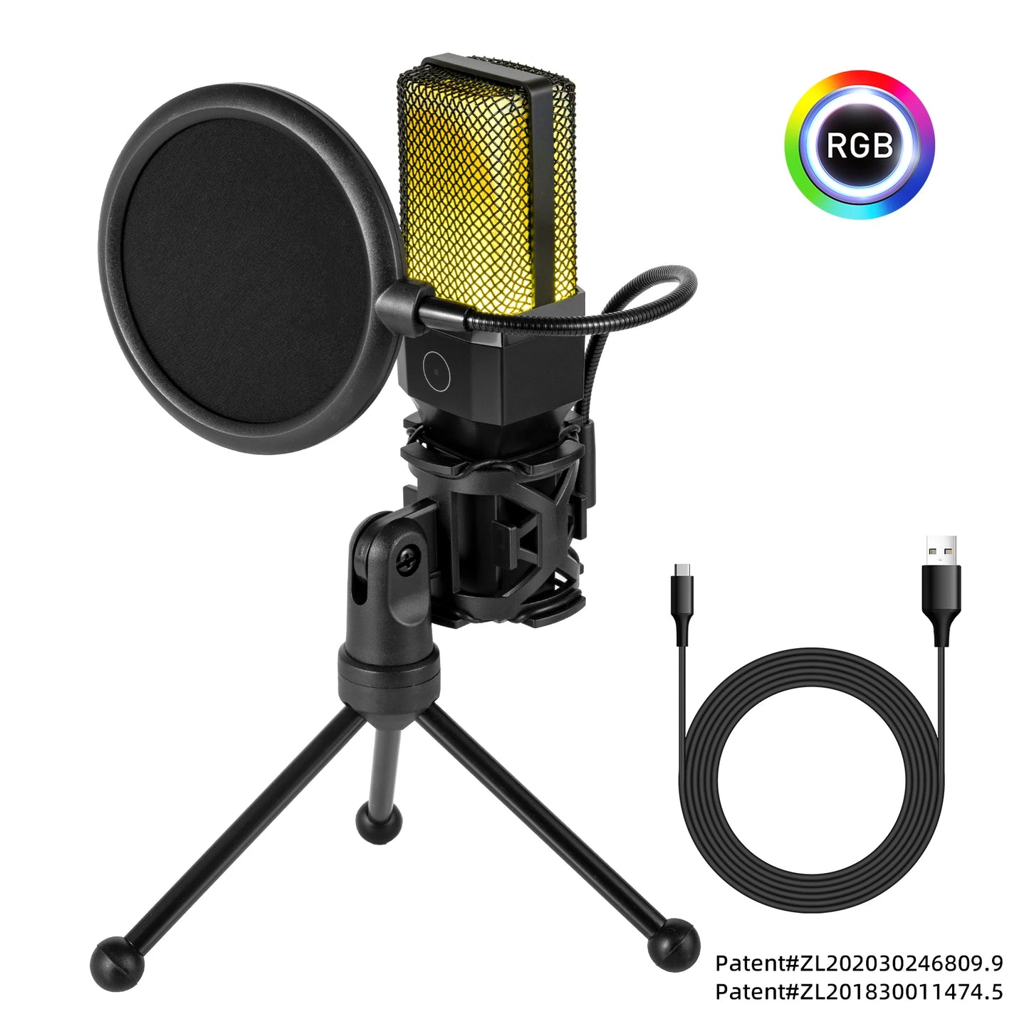 Gaming Microphone Professional Condenser Mic PC Laptop Computer - Dude Essentials
