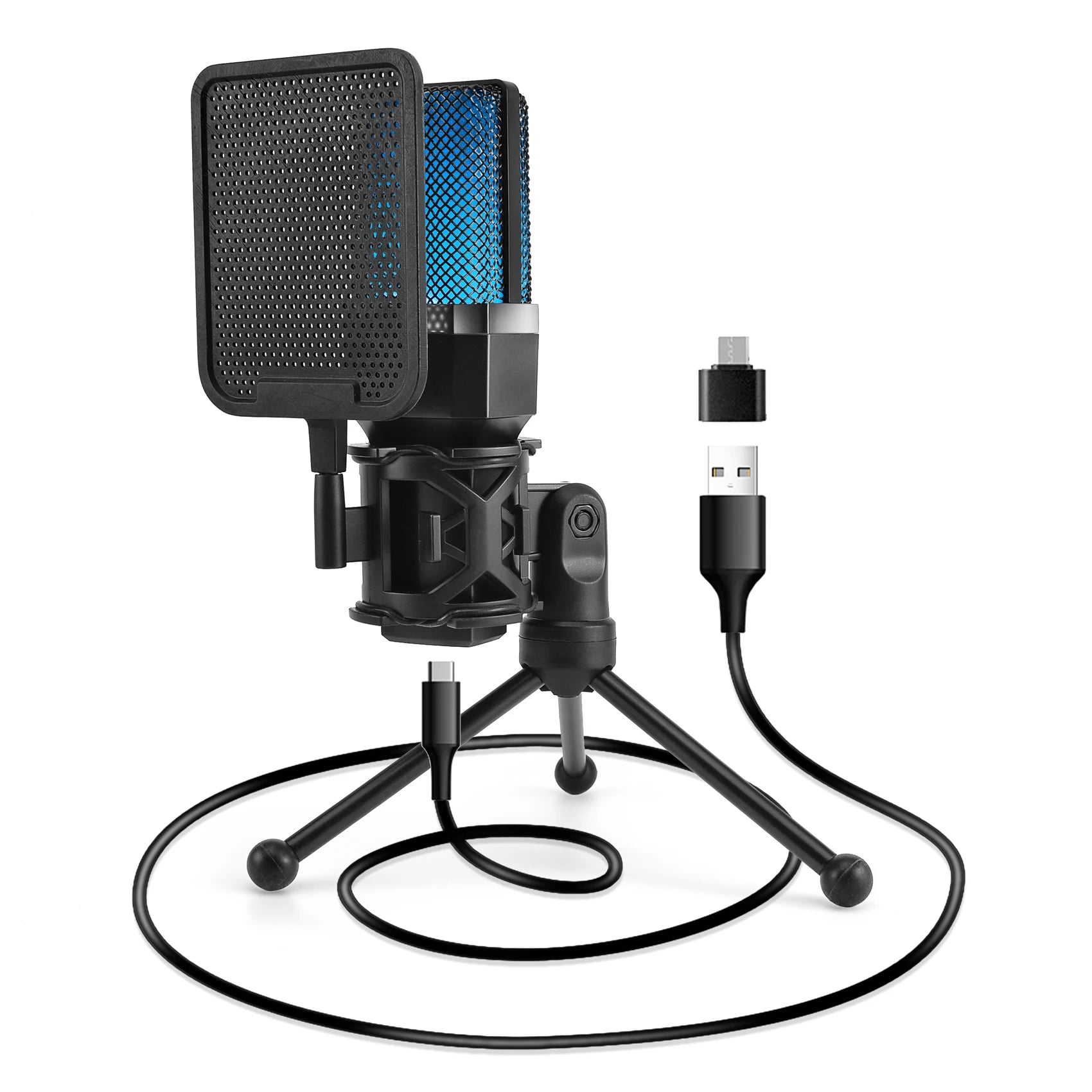 Gaming Microphone Professional Condenser Mic PC Laptop Computer - Dude Essentials
