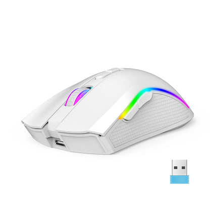 HXSJ T69 2.4G Wireless Mechanical Mouse RGB Gaming Mouse - Dude Essentials