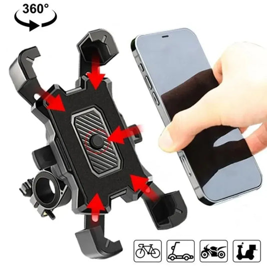 360° Rotatable Electric Bicycle Phone Holder - Dude Essentials