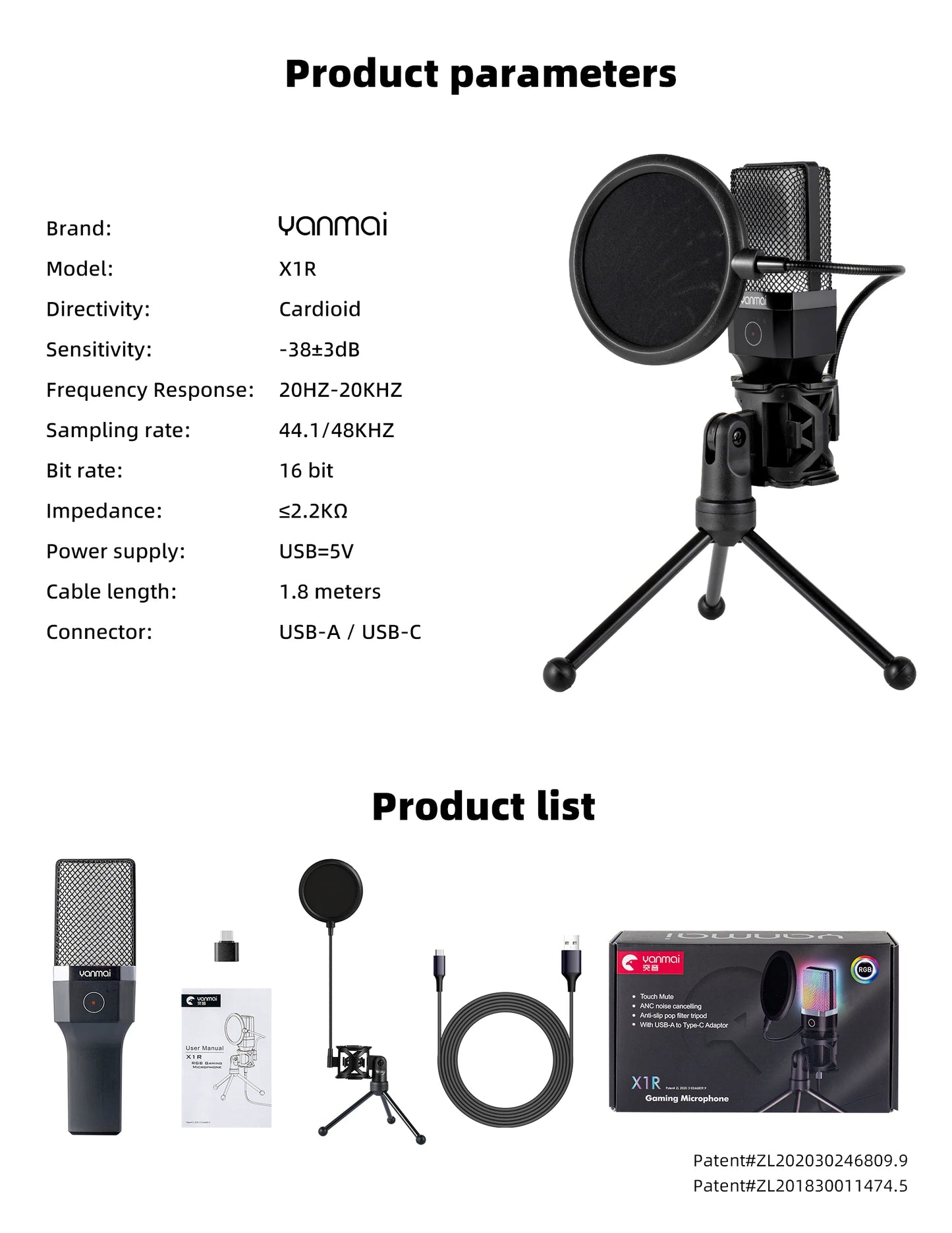 Gaming Microphone Professional Condenser Mic PC Laptop Computer - Dude Essentials
