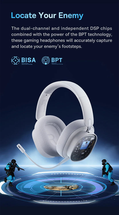 GH02 Wireless Gaming Headsets with Mic Headphones Bluetooth 5.3