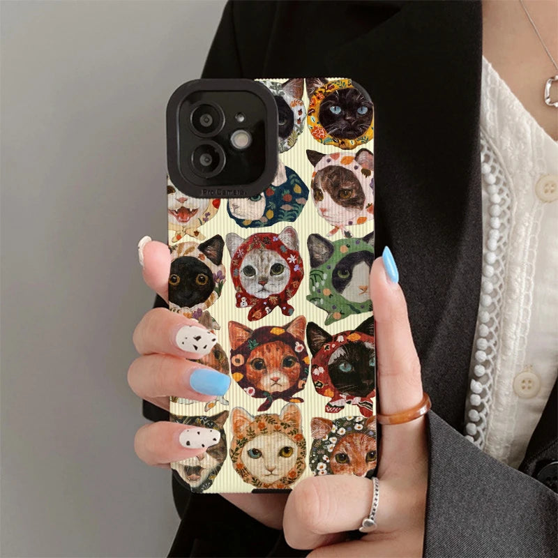 Funny Cat Phone Case - Dude Essentials