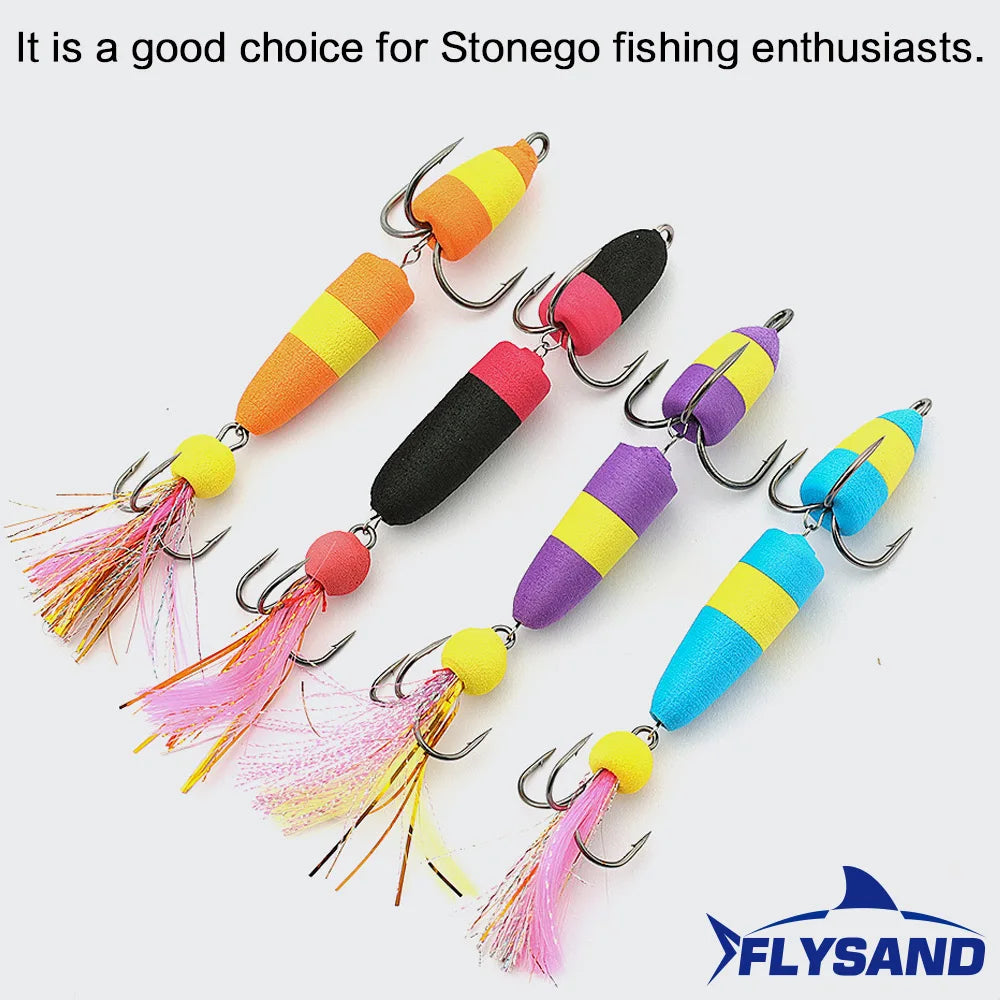 Frog Lures 9g Fishing Lures Floating Weedless Lure with Double Sharp Hooks - Dude Essentials