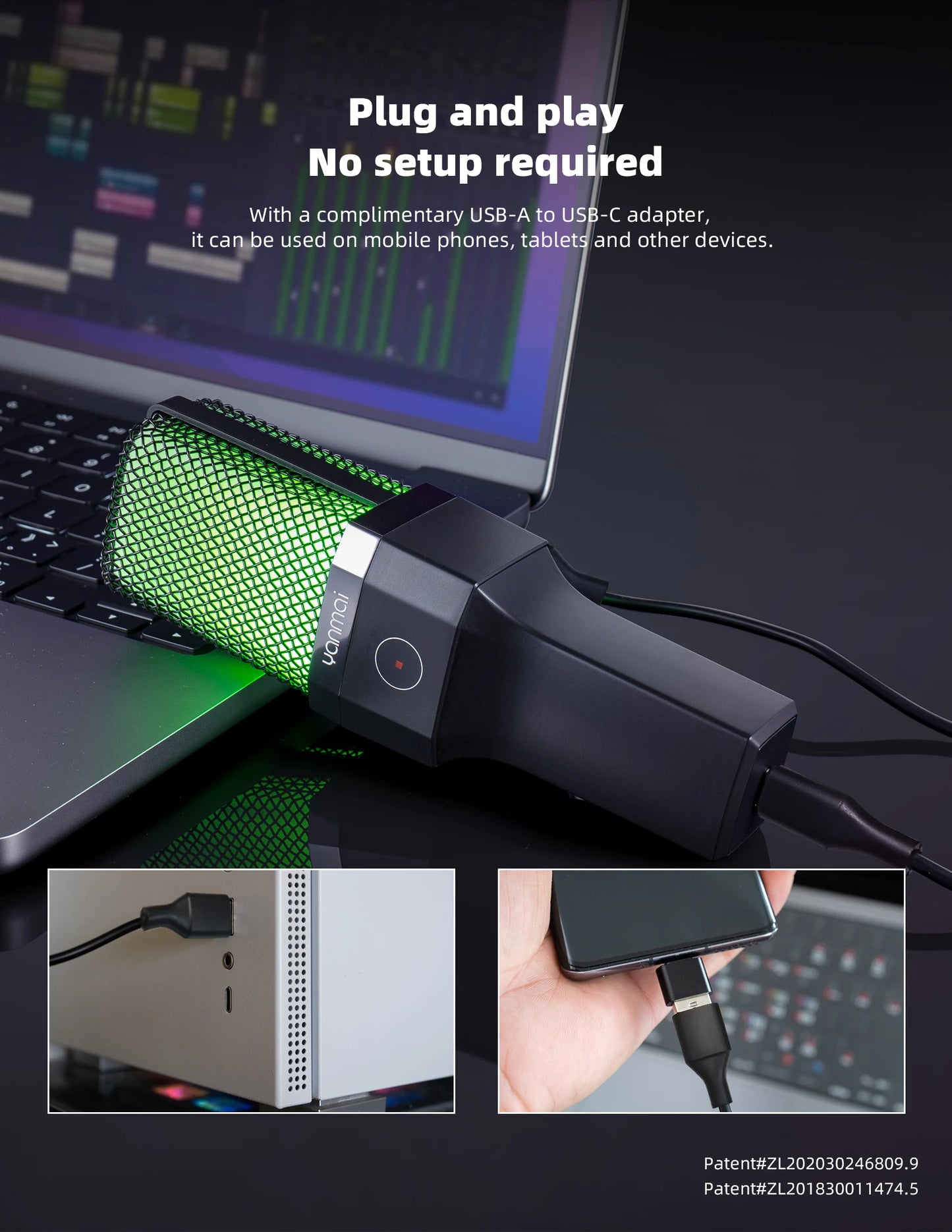 Gaming Microphone Professional Condenser Mic PC Laptop Computer - Dude Essentials