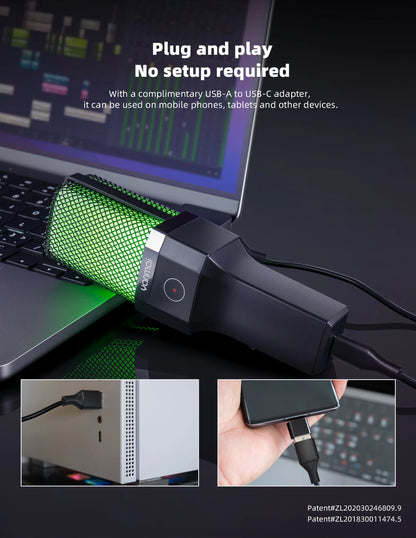Gaming Microphone Professional Condenser Mic PC Laptop Computer - Dude Essentials