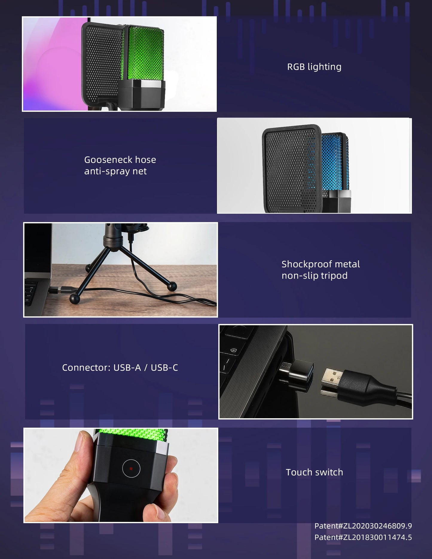 Gaming Microphone Professional Condenser Mic PC Laptop Computer - Dude Essentials