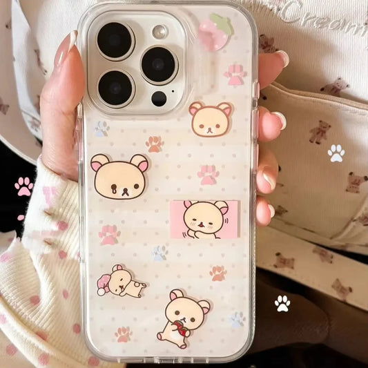Cute Strawberry R-Rilakkuma Phone Case - Dude Essentials