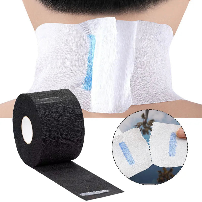 1 Roll/Pack Disposable Hair Cutting Accessory Neck Paper - Dude Essentials