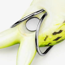 Topwater Frog Lure Bass Trout Fishing Lure/Realistic Prop Frog Soft Swimbait Floating Bait - Dude Essentials