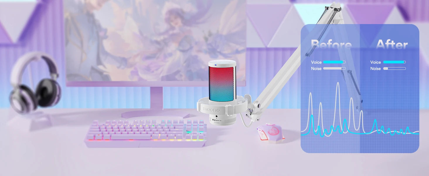 Maono Gamerwave DGM20S USB Gaming Microphone - Dude Essentials