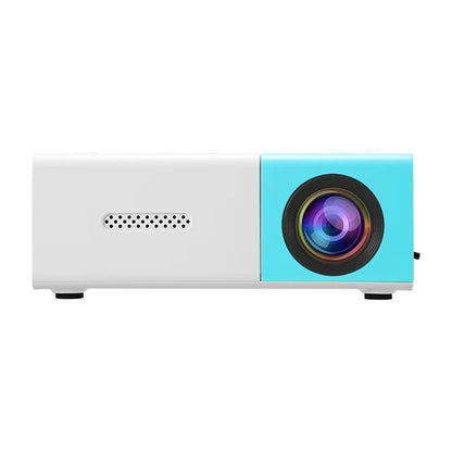 Portable Mini Projector with Full HD 1080P Support (Includes Remote Control)