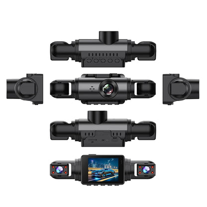 Dashcam Car Front and Rear 1080P 2inch IPS4-Channel - Dude Essentials