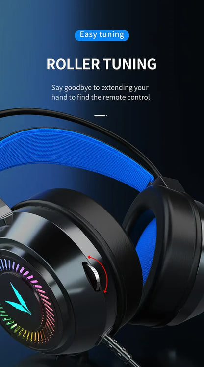 G58 gaming headset gaming wired 7.1 channel