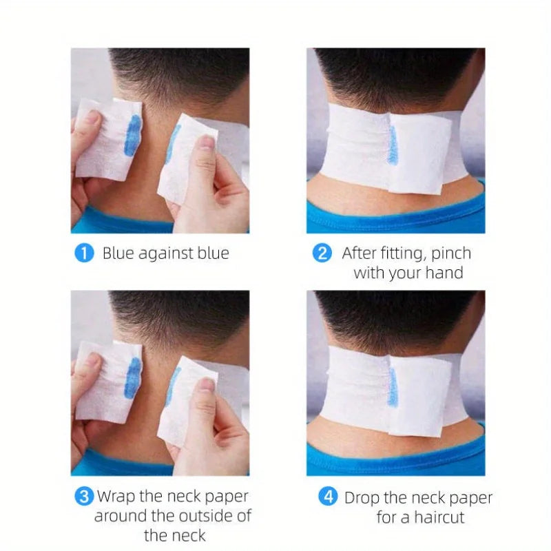 5pcs/set Professional Neck Paper Salon - Dude Essentials
