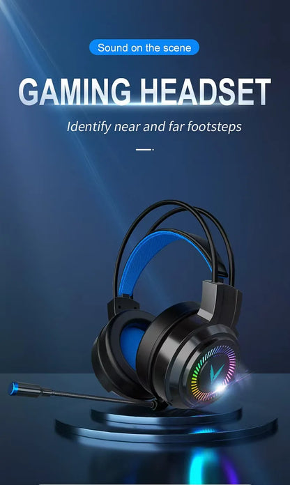 G58 gaming headset gaming wired 7.1 channel