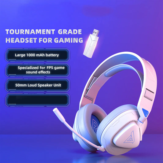 Wired Gaming Headset Adjustable Headband 2.4G Wireless Gaming Headset - Dude Essentials