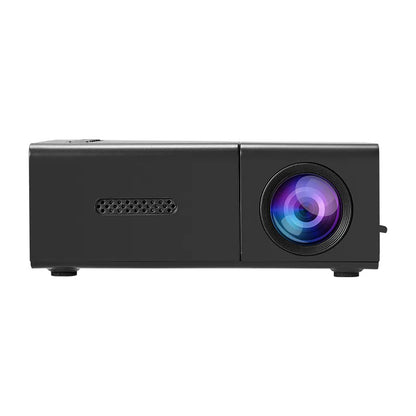 Portable Mini Projector with Full HD 1080P Support (Includes Remote Control)