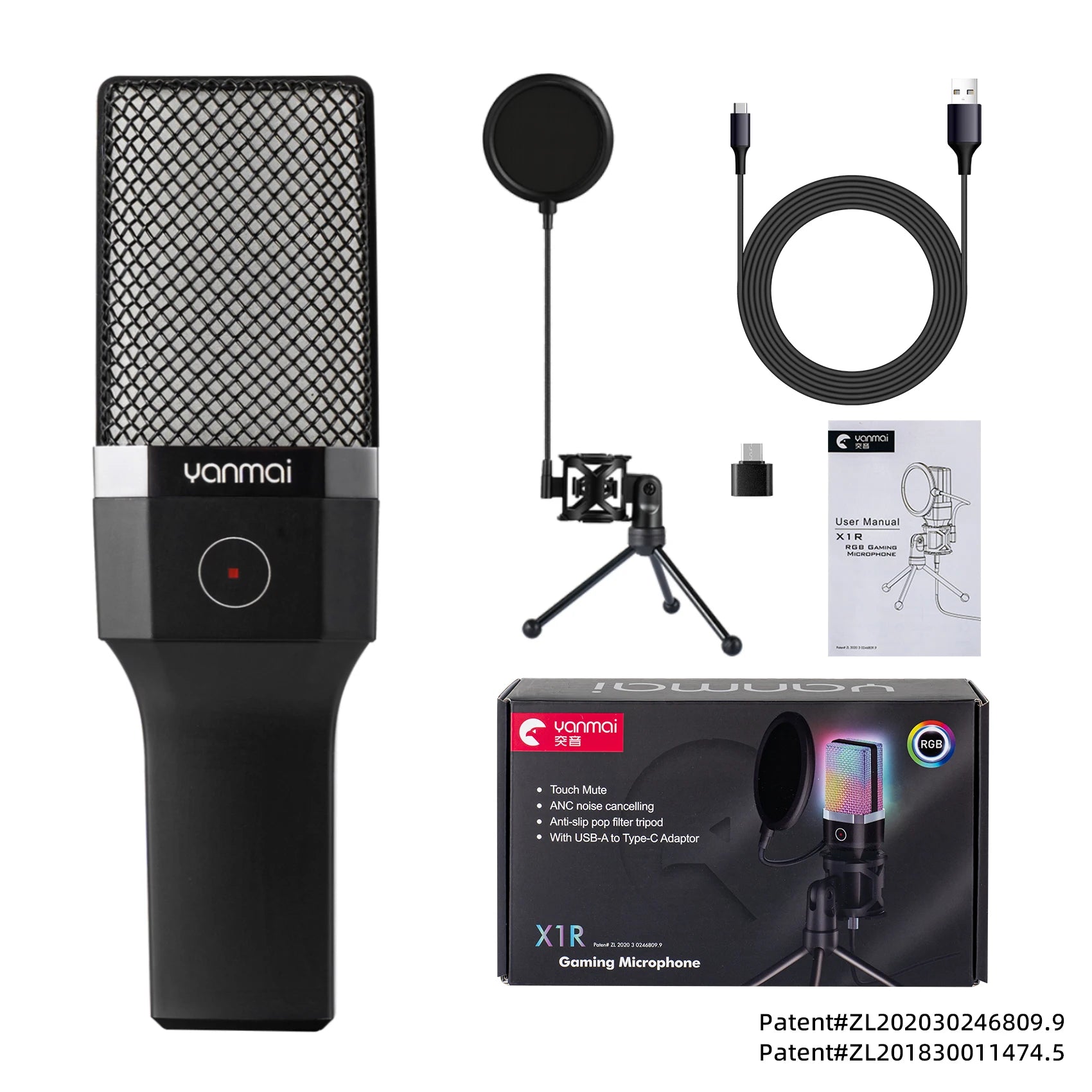 Gaming Microphone Professional Condenser Mic PC Laptop Computer - Dude Essentials