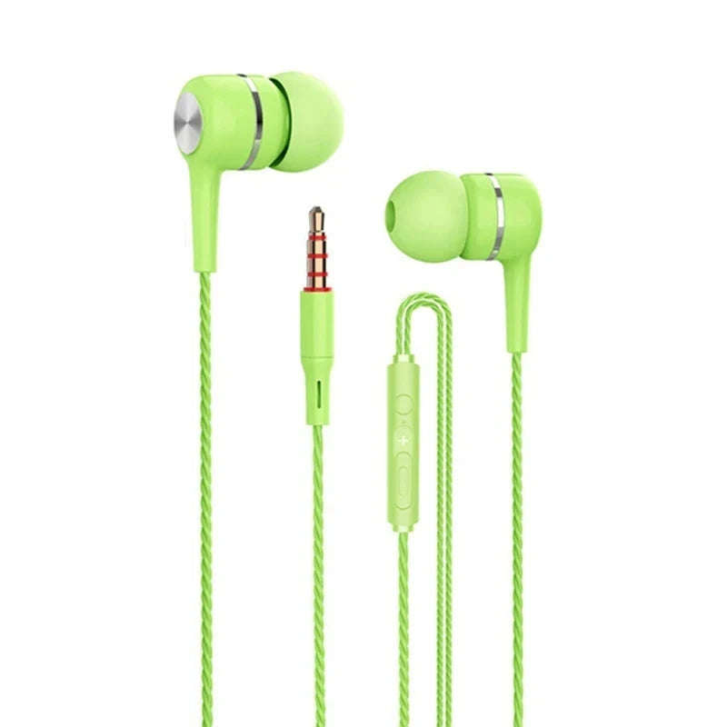 3.5mm Wired Earphone In Ear Headset HIFI Heavy Bass Earbuds - Dude Essentials
