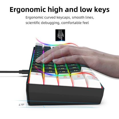 USB Wired Gaming Keyboard 61 Keys Compact Mini Keyboard - Dude Essentials