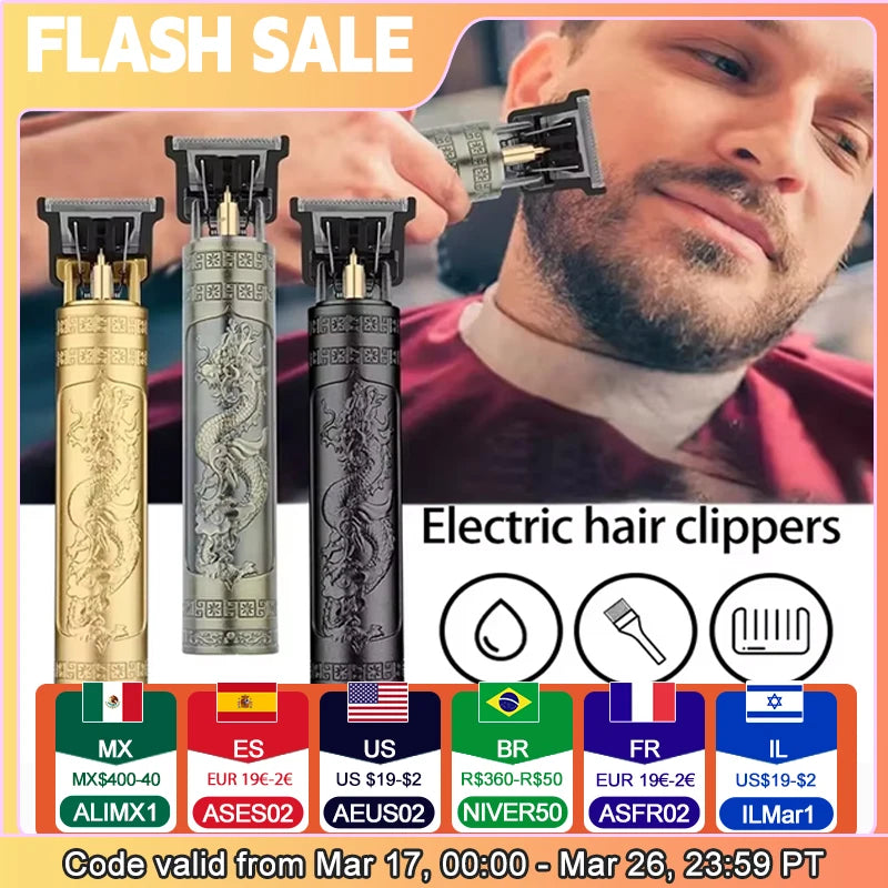 Vintage T9 Electric Hair Clipper - Dude Essentials