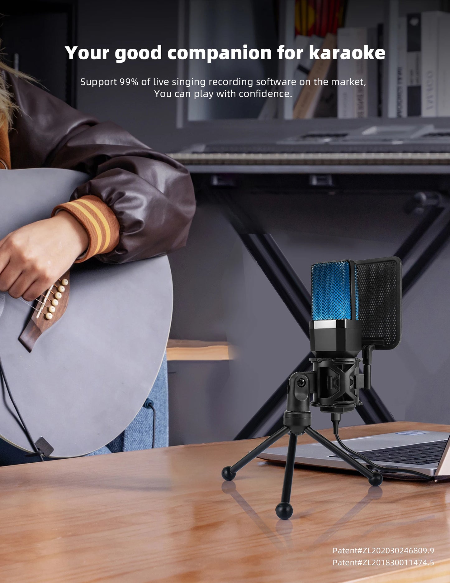 Gaming Microphone Professional Condenser Mic PC Laptop Computer - Dude Essentials