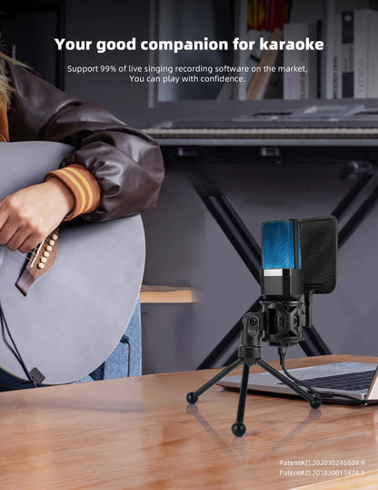 Gaming Microphone Professional Condenser Mic PC Laptop Computer - Dude Essentials